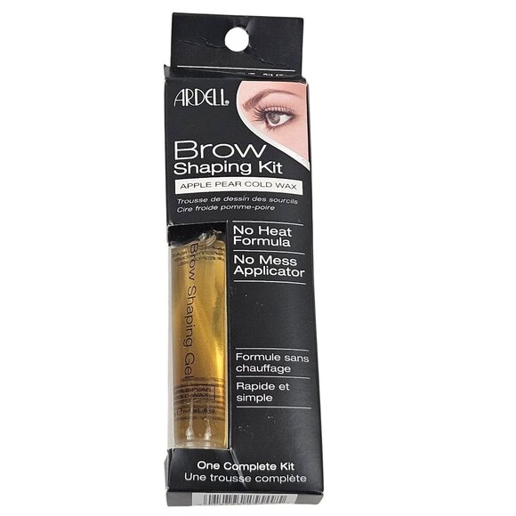 Ardell Brow Shaping Kit Apple Pear Cold Wax No Heat No Mess Applicator NIB - Picture 1 of 7
